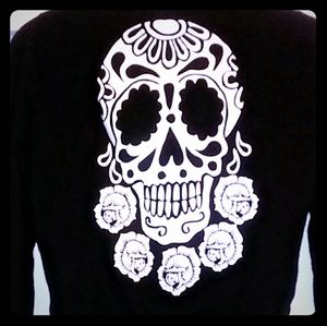 Skull & Rose cardi